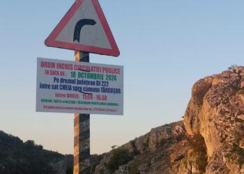 Tronsonul Cheia – Târgușor din județul Constanța va fi închis circulației rutiere