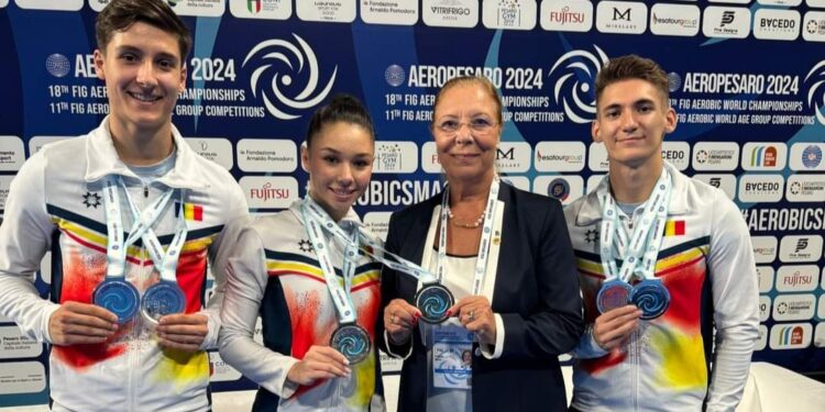 ȘASE titluri de VICECAMPIONI MONDIALI pentru gimnaștii de la CSM Constanța!