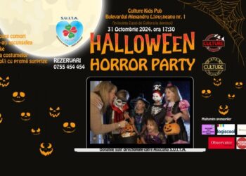 Asociația Autism Cezar Nicolae – S.U.I.T.A. anunță o nouă petrecere de Halloween, pe 31 octombrie