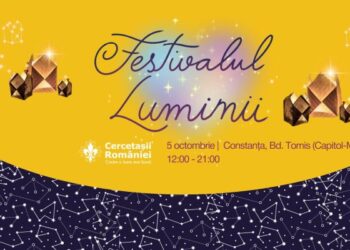 FESTIVALUL LUMINII – Un eveniment magic, sub lumina stelelor, pe 05 octombrie, la Constanța