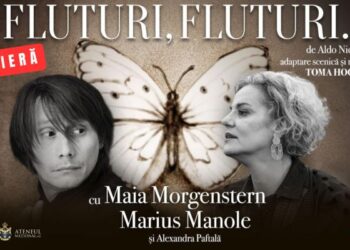 “Fluturi, Fluturi”, cu Maia Morgenstern și Marius Manole, în premieră la Casa de Cultură Constanța