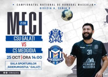 Handbaliștii de la CS Medgidia joacă în deplasare, vineri, 25 octombrie
