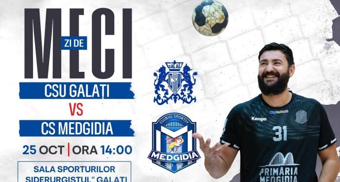 Handbaliștii de la CS Medgidia joacă în deplasare, vineri, 25 octombrie