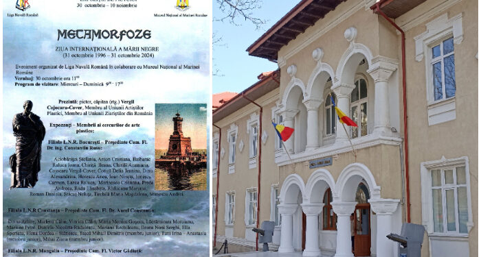 METAMORFOZE – Expoziție de pictură la Muzeul Marinei Române, de Ziua Internațională a Mării Negre