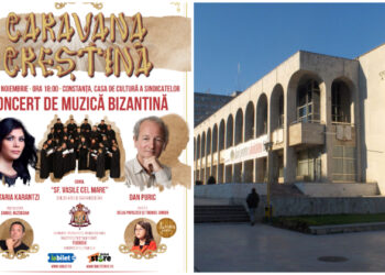 Concert de MUZICĂ BIZANTINĂ, la Casa de Cultură Constanța