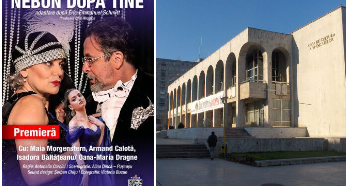 MAIA MORGENSTERN la Constanța, în comedia NEBUN DUPĂ TINE, pe 21 octombrie