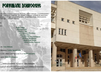 Biblioteca Județeană Constanța găzduiește expoziția de grafică și pictură „PORTALURI DOBROGENE”