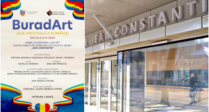 BuradArt – Ziua Naţională a României 2024, EVENIMENT EXTRAORDINAR pe scena Centrului Jean Constantin