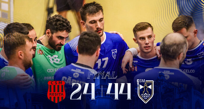 Victorie CATEGORICĂ și CALIFICARE în sferturile Cupei României a handbaliștilor CSM Constanța