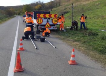 Lucrări efectuate de echipele DRUMURI JUDEȚENE CONSTANȚA, în perioada 04 – 09 noiembrie