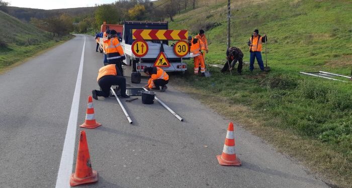 Lucrări efectuate de echipele DRUMURI JUDEȚENE CONSTANȚA, în perioada 04 – 09 noiembrie