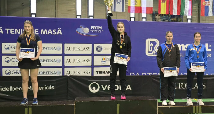 Elena Zaharia (CSM Constanța) a câștigat Cupa României la tenis de masă