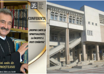„Despre carte și spiritualitate. La început a fost cuvântul” cu părintele Marius Moșteanu la Biblioteca Județeană Constanța