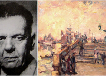 Video VENEȚIA, capodopera  lui Nicolae Dărăscu, la Muzeul Dinu și Sevasta Vintilă din Topalu