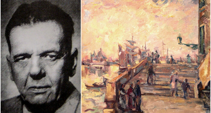 Video VENEȚIA, capodopera  lui Nicolae Dărăscu, la Muzeul Dinu și Sevasta Vintilă din Topalu