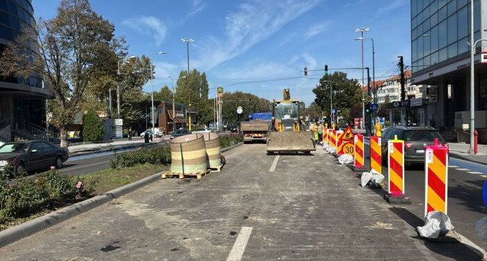 RAJA: Traficul în zona Delfinariu va fi restricționat în perioada 25 – 27 noiembrie, pentru lucrări la infrastructura de apă și de canalizare