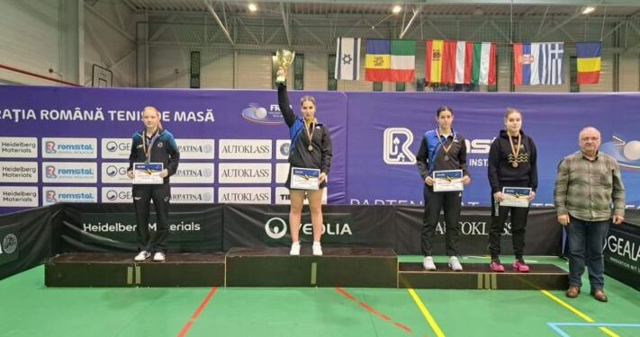 CSM Constanța: Bianca Mei-Roșu a câștigat Cupa României Tineret, la tenis de masă