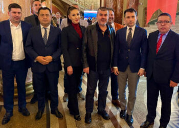 Delegație UDTTMR, condusă de președintele Gelil Eserghep, prezentă la ceremoniile prilejuite  de Ziua Națională a Republicii Turcia