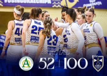 CSM Constanța s-a calificat în semifinalele Cupei României la Baschet Feminin