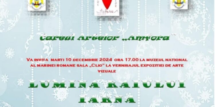 LUMINA RAIULUI, IARNA – Expoziție de arte vizuale, la Muzeul Marinei