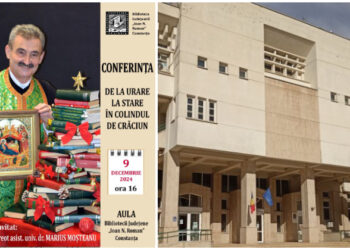 „De la urare la stare în Colindul de Crăciun”, cu părintele Marius Moșteanu, la Biblioteca Județeană Constanța