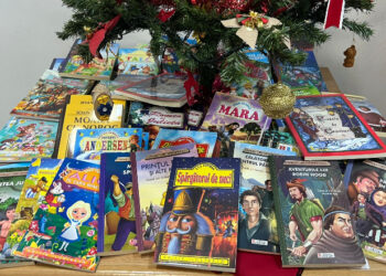 BIBLIOTECA IESE ÎN COMUNITATE, la școala din satul Piatra, comuna Mihail Kogălniceanu