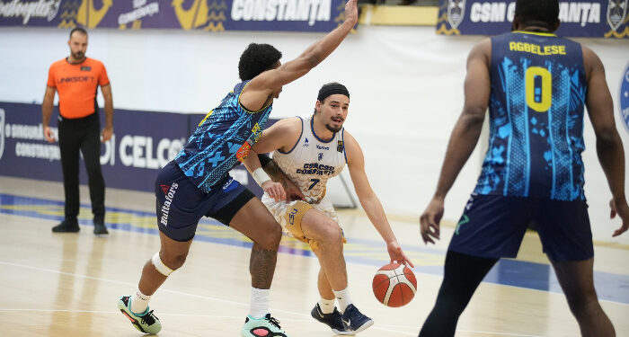 Victorie senzațională pentru CSM Constanța în partida cu  CSU Sibiu!