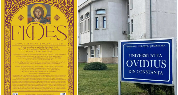 FIDES – Expoziție de arte vizuale, la Universitatea Ovidius Constanța