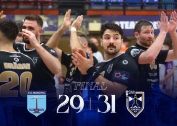 Echipa de handbal CSM Constanța câștigă în deplasare și revine pe podiumul Ligii Zimbrilor