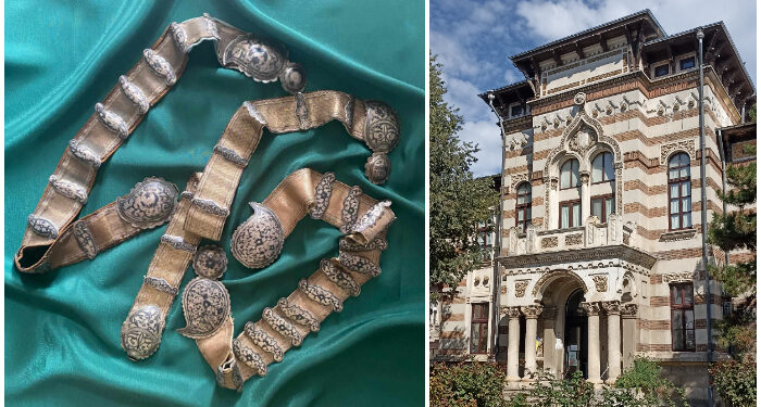 Vechi cingători femeiești de tip „Kawkaz – kușak”, expuse la Muzeul de Artă Populară Constanța