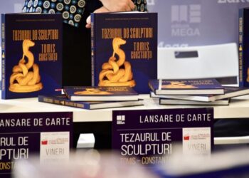 Catalogul „Tezaurul de sculpturi de la Tomis – Constanța”, prezentat de MINAC la Târgul de Carte Gaudeamus