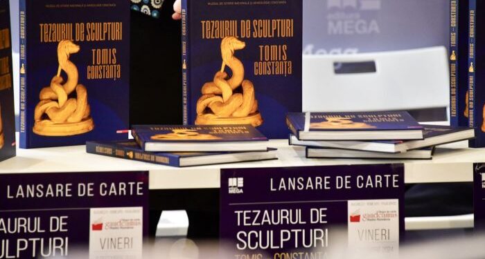 Catalogul „Tezaurul de sculpturi de la Tomis – Constanța”, prezentat de MINAC la Târgul de Carte Gaudeamus