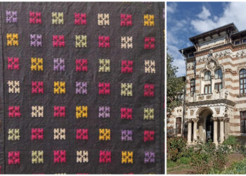 Veche plapumă dobrogeană DE TEZAUR, expusă la Muzeul de Artă Populară Constanța