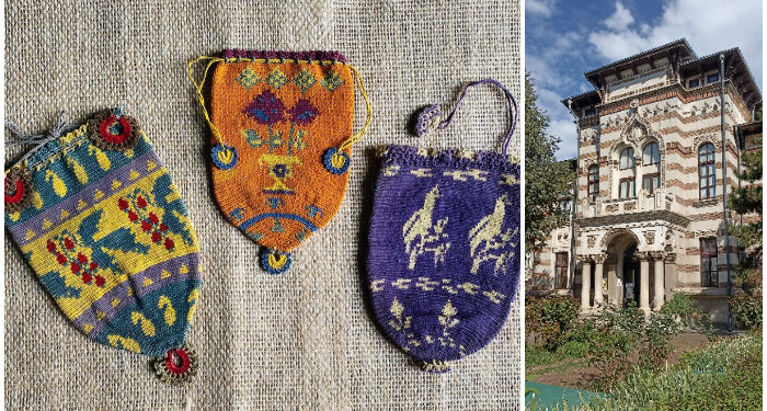 Punguțe pentru tutun, din recuzita de nuntă a tătarilor dobrogeni, expuse la Muzeul de Artă Populară Constanța