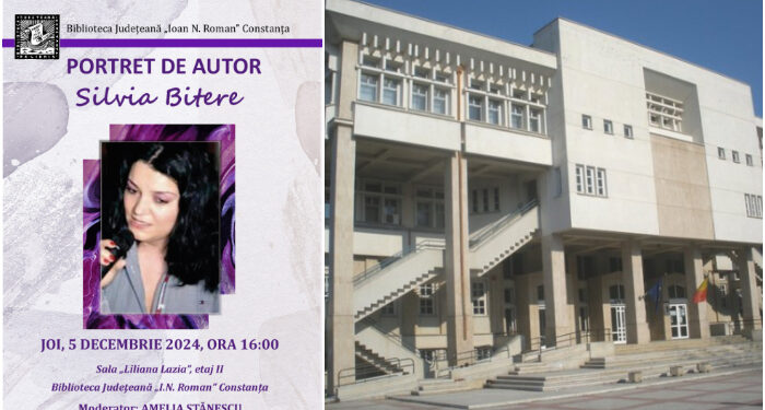 Biblioteca Județeană Constanța întâlnește publicul și autorii dobrogeni într-un nou proiect: PORTRET DE AUTOR