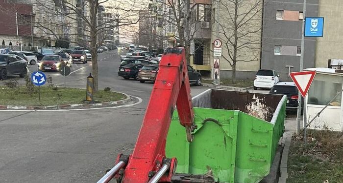 Polaris: În ce cartier constănțean este amplasată bena pentru deșeuri voluminoase, în perioada 20-26 ianuarie