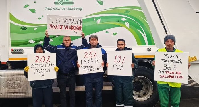 Polaris: „Suntem dedicați unui oraș mai curat, chiar dacă încasăm doar 36% din totalul TAXEI DE SALUBRIZARE”