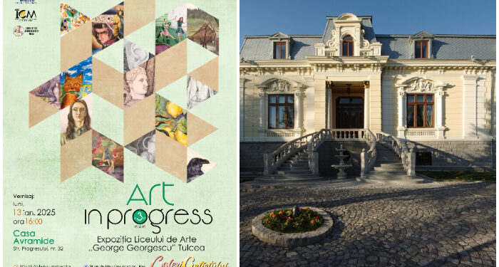 A treia ediție a expoziției „Art in progress”, la Casa Avramide Tulcea