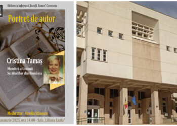 „Portret de autor”, cu scriitoarea Cristina Tamaș, la Biblioteca Județeană Constanța