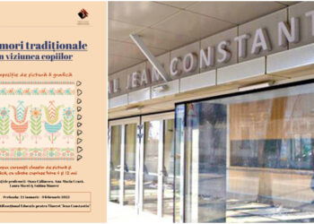 „Comori tradiționale în viziunea copiilor”, expoziție de grafică și pictură la Centrul Cultural Jean Constantin