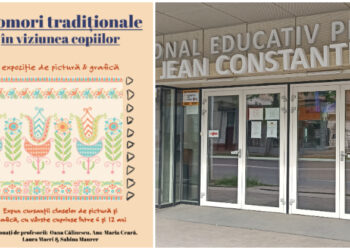 COMORI TRADIȚIONALE ÎN VIZIUNEA COPIILOR – Expoziție de pictură și grafică, la Centrul Jean Constantin