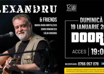 Concert caritabil Alexandru Andrieş & Friends, la Club Doors Constanța