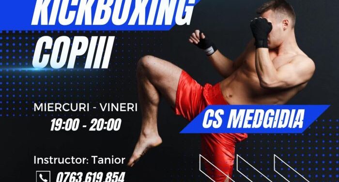 CS Medgidia face înscrieri pentru copii, la secția de Kickboxing