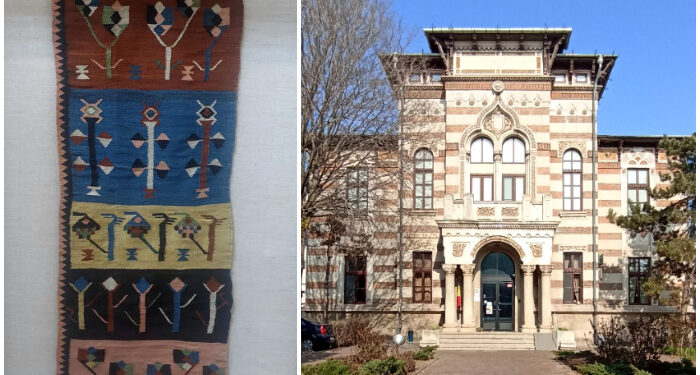 Păretar bucovinean de TEZAUR, expus la Muzeul de Artă Populară Constanța