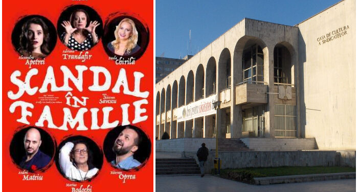 SCANDAL ÎN FAMILIE – Comedie romantică la Casa de Cultură Constanța, pe 18 ianuarie