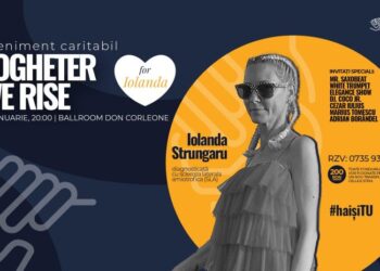 ÎMPREUNĂ PENTRU IOLANDA – Eveniment caritabil, pentru o șansă la viață