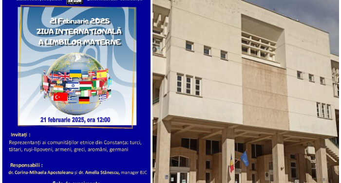 Ziua Internațională a Limbilor Materne, sărbătorită la Biblioteca Județeană Constanța, pe 21 februarie