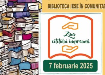 BIBLIOTECA IESE ÎN COMUNITATE, pe 7 februarie, la școala din comuna Corbu