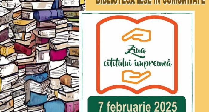 BIBLIOTECA IESE ÎN COMUNITATE, pe 7 februarie, la școala din comuna Corbu