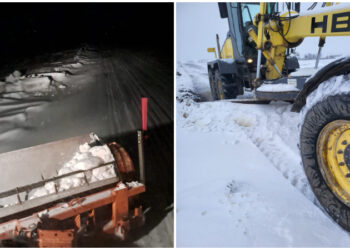 DJCT: Pe drumurile din județul Constanța se circulă în condiții de iarnă